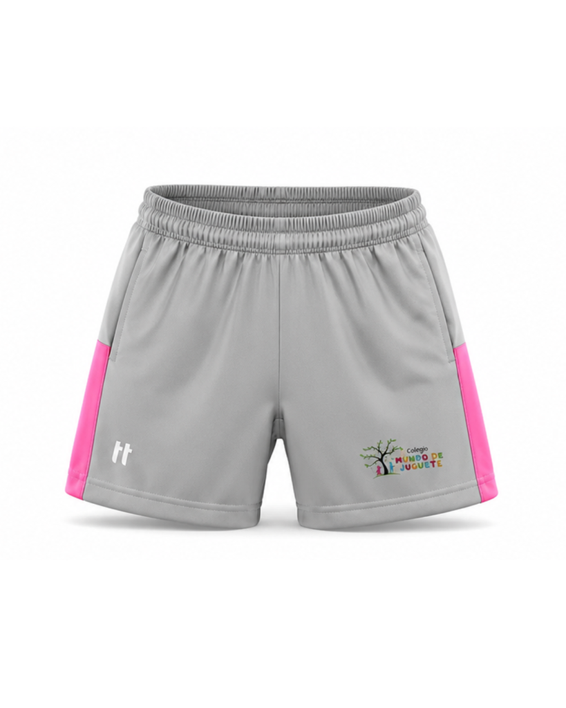 [L440231 500 1] Lafayette Short Deportivo (1, Rosa #ff6dac)